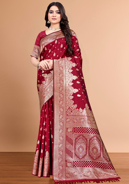 Banarasi Silk and zari weaving