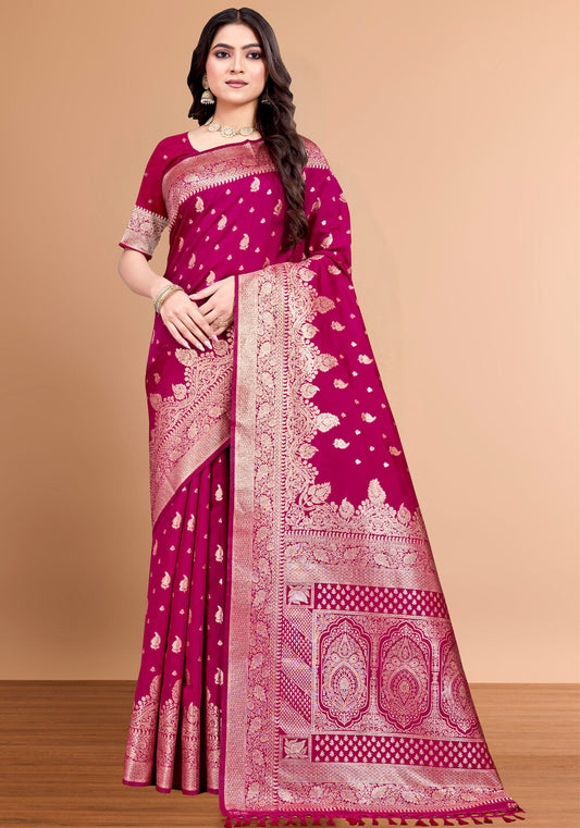 Banarasi Silk and zari weaving