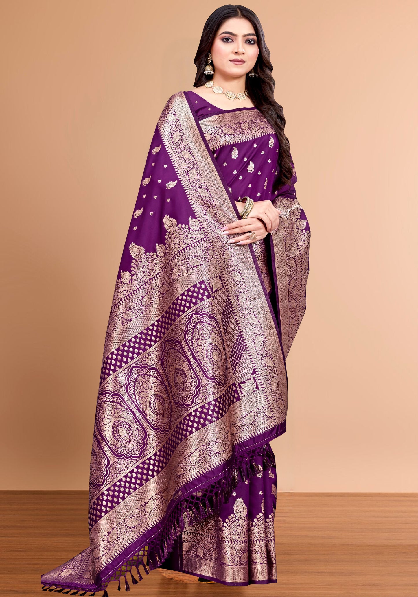 Banarasi Silk and zari weaving