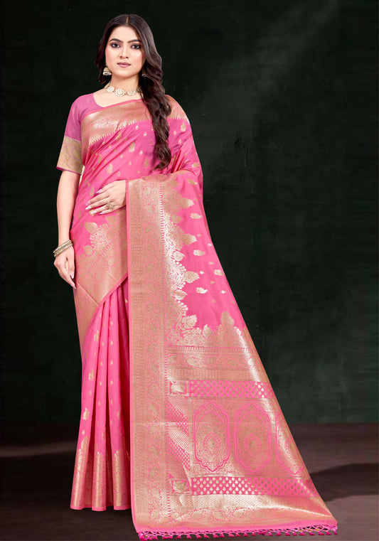 Banarasi Silk and zari weaving